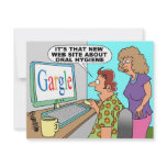 Google Parody Cartoon invitations