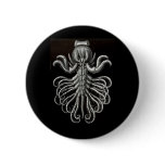 Goose barnacle or stalked barnacle pinback button