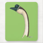 Goose:  Brown Chinese Head Mousepad