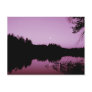 Goose Pond in the evening Post Card
