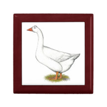 Goose Roman Tufted Jewelry Box