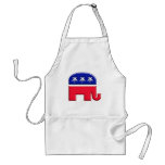 GOP Elephant Logo aprons