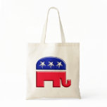 GOP Elephant Logo Canvas Bag
