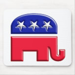 GOP Elephant Logo mousepads