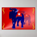 GOP elephant  Poster posters