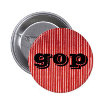 gop pinback button