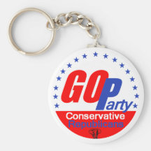 GOP Republican Keychain