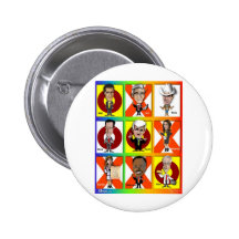 GOP Tic Tac Toe Pin