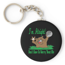 Gopher and the Golfball Keychains