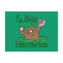 Gopher and the Golfball Postcard