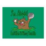 Gopher and the Golfball Postcard