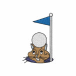 Gopher In Hole embroidered shirts