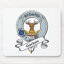 Gordon Clan Badge Mouse Mat