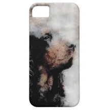 Gordon Setter Grunge iPhone 5 Case