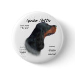 Gordon Setter History Design buttons