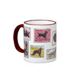 Gordon Setter World Stamps Ceramic Mug