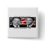 Gore Obama 2008 Buttons