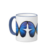 Gorgeous Blue Morpho Butterfly Mug