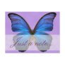 Gorgeous Blue Morpho Butterfly