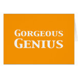 Gorgeous Genius Gifts cards
