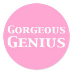 Gorgeous Genius Gifts stickers