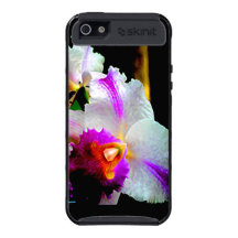 GORGEOUS LUSCIOUS LAVENDER BLOOMING ORCHID COVERS FOR iPhone 5
