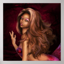 Gorgeous Mermaid Poster