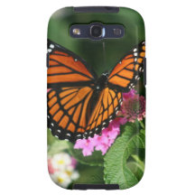 Gorgeous Monarch Butterfly Design Samsung Galaxy SIII Cases