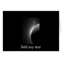 Gorgeous Moon and Venus Image Cards
