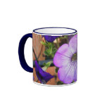 Gorgeous Purple Flower mugs