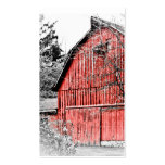 Gorgeous Red Barn Business Cards