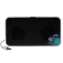 Gorgeous violet blossom speakers
