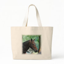 Gorgeous Warmblood Horse Canvas Bag