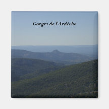 Gorges de l'Ard�che - Aimant Pour Réfrigérateur