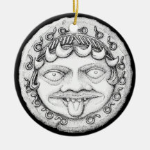 Gorgon head ornament
