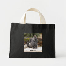 Gorilla_022, Gorilla Canvas Bag