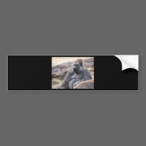 gorilla bumper stickers
