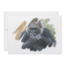 Gorilla Design Invitation