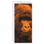 Gorilla Face rack cards