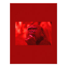 Gorilla Invitation - Humourous Animals Invitations
