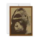 Gorilla Invitation - Pop Art Invitations