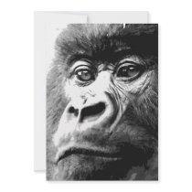 Gorilla Invitations