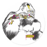 Gorilla Paint stickers