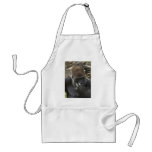 gorilla picking his nose - eeeewwwwwwww! aprons