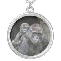 Gorilla Piggyback #1 Necklace