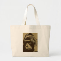 Gorilla Pop Art Bag