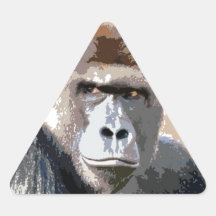 Gorilla Portrait Sticker