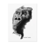 Gorilla Post Card