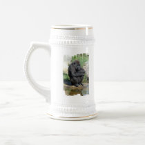 Gorilla Sitting Beer Stein Coffee Mug