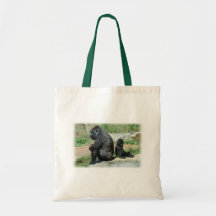 Gorilla Time Out  Small Tote Bag